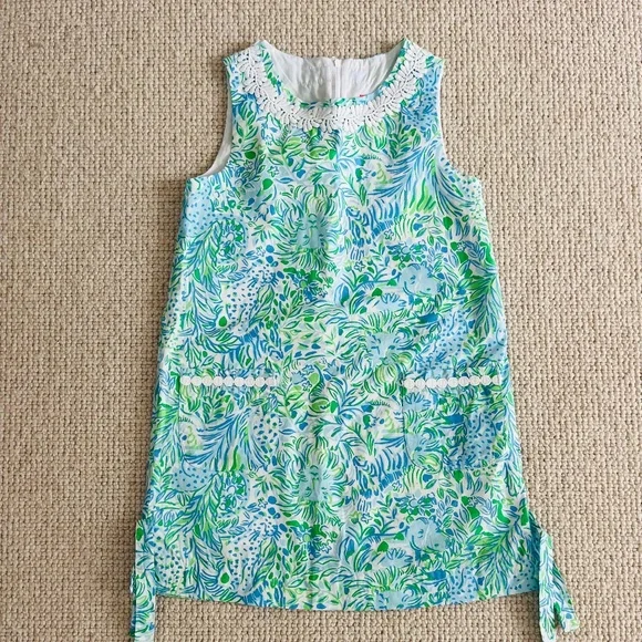 Lily Pulitzer Girls Classic Shift (8) - Picture 1 of 9